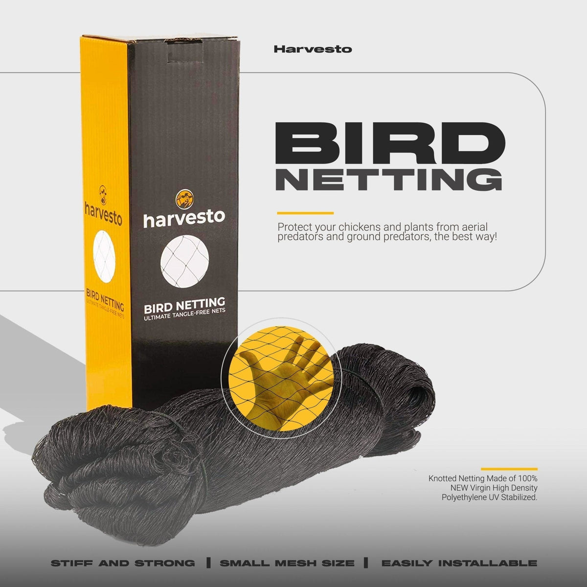 Hawx Bird Netting The Ultimate Tanglefree Chicken Coop Netting